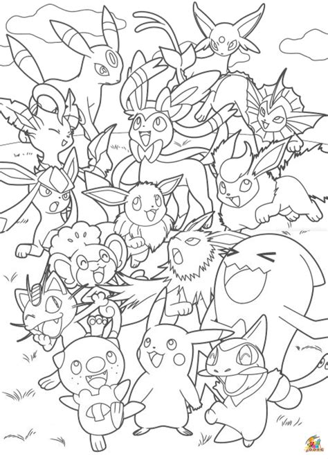 pokemon coloring pages free printable|Pokemon Coloring Pages (35+ Easy and Free Printable PDF)